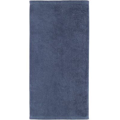 Cawö Cawo Lifestyle Uni Handdoek 50x100 Nachtblau