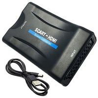 Scart / HDMI 1080p AV-adapter met USB-kabel - thumbnail