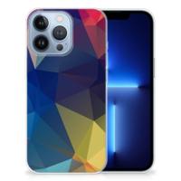 Apple iPhone 13 Pro | TPU Hoesje | Polygon Dark