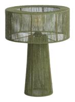 Light & Living Tafellamp Selva Jute, 51cm - Groen