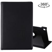 Litchi textuur horizontale Flip 360 graden rotatie lederen case voor Galaxy tab S5e 10 5 T720/T725 met houder (zwart)