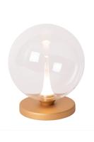 Lucide GISELA - Tafellamp - Ø 16 cm - LED Dimb. - 1x5W 2700K - Transparant | Premium