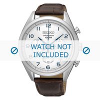 Horlogeband Seiko 8T63-00C0 / SSB229P1 / L01K017J0 Croco leder Bruin 20mm