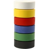 Creativ Company Navulblokken waterverf premium - primaire kleuren, 6st.