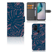 OnePlus Nord N10 Hoesje Palm Leaves - thumbnail