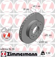 Remschijf Coat Z 400647620