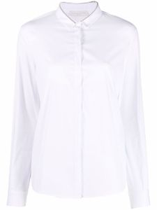 Fabiana Filippi chemise à ornements métalliques - Blanc