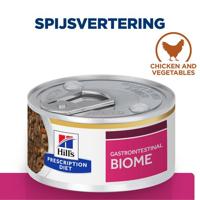 Hill's Prescription Diet Gastrointestinal Biome Stoofpotje voor kat 24x82g blik Hill's Prescription Diet Gastrointestinal Biome Stoofpotje voor kat 24x82g blik