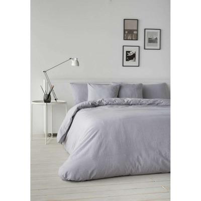 Noorse hoes Naturals Lino Grijs Afmetingen Eenpersoonsbed (155 x 220 cm)