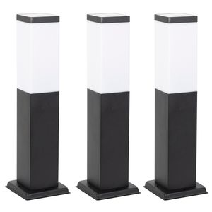 Stein set 3 stuks Tuinlamp zwart