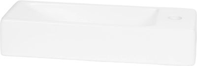 Saqu Soon fontein rechts 38x14x8cm wit Saqu Soon fontein rechts 38x14x8cm wit