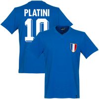 Frankrijk Olympische Spelen Shirt 1968 + Platini 10 - thumbnail