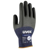 Uvex 6006210 beschermende handschoen Antraciet, Blauw, Grijs Elastaan, Viscose, Polyamide 1 stuk(s) - thumbnail