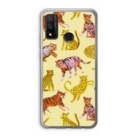 Cute Tigers and Leopards: Huawei P Smart (2020) Transparant Hoesje