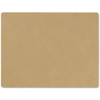 LIND DNA Placemat Nupo - Leer - Khaki - 45 x 35 cm