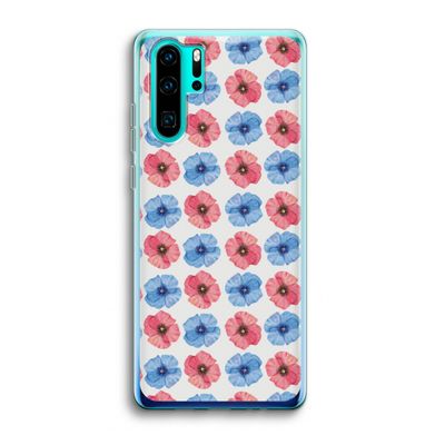 Klaproosjes: Huawei P30 Pro Transparant Hoesje