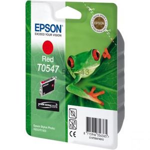 Epson inktpatroon Red T0547 Ultra Chrome Hi-Gloss
