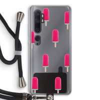Waterijsje: Xiaomi Mi Note 10 Pro Transparant Hoesje met koord