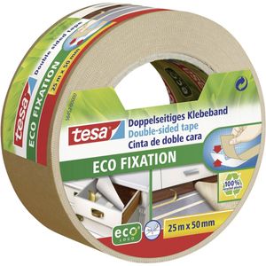 3x Tesa dubbelzijdig tapijttape wit op rol 25 meter