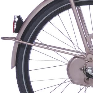 Cortina spatbordstang achter 26 u4 brilliant silver matt