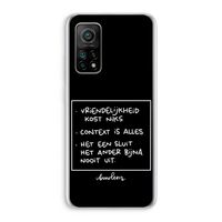 Mijn Motto's: Xiaomi Mi 10T 5G Transparant Hoesje