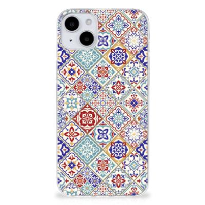 iPhone 15 | TPU | Siliconen hoesje | Tiles Color iPhone 15 | TPU | Siliconen hoesje | Tiles Color