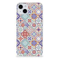 iPhone 15 | TPU | Siliconen hoesje | Tiles Color