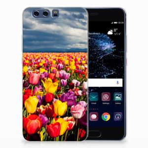 Huawei P10 Plus TPU Case Tulpen