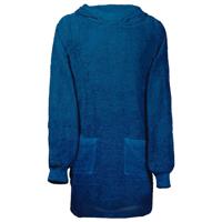 VidaXL Deken hoodie kinn marineblauw l katoen