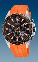 Horlogeband Festina F20376-5 Silicoon Oranje 25mm