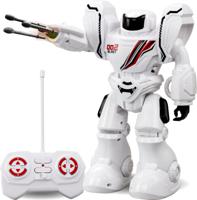 Silverlit Robo Blast One wit - RC Robot met schietende vuist - thumbnail
