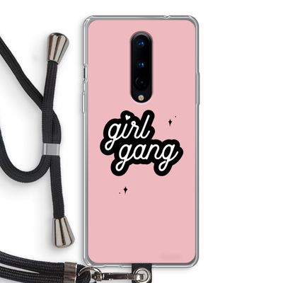 Girl Gang: OnePlus 8 Transparant Hoesje met koord