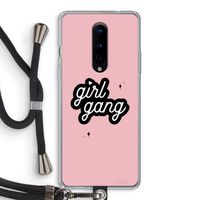 Girl Gang: OnePlus 8 Transparant Hoesje met koord