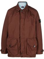 Stone Island doudoune à motif Compass - Marron