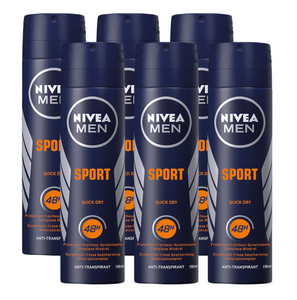 Nivea Men Sport Deodorant Spray Voordeelverpakking