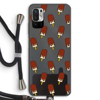 Yummy: Xiaomi Redmi Note 10 5G Transparant Hoesje met koord