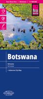 Wegenkaart - landkaart Botswana | Reise Know-How Verlag - thumbnail