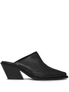 ANINE BING mules Tania 65 mm - Noir