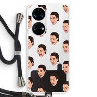 Ugly Cry Call: Huawei P50 Transparant Hoesje met koord