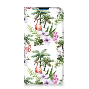 iPhone 14 Pro Max Hoesje maken Flamingo Palms