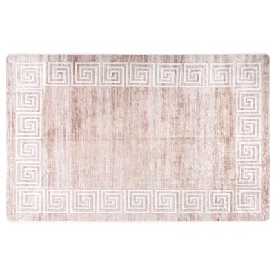 VidaXL Vloerkleed wasbaar anti-slip 160x230 cm beige