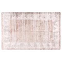 VidaXL Vloerkleed wasbaar anti-slip 160x230 cm beige