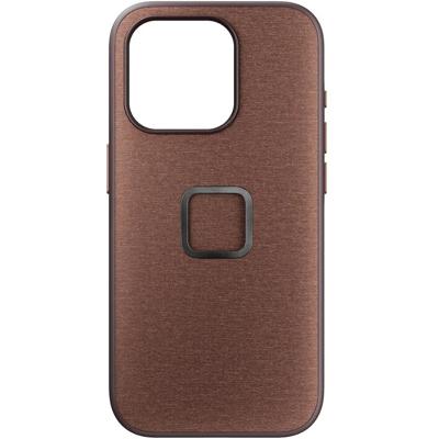 Peak Design Everyday Fabric case for iPhone 15 Pro v2, Redwood