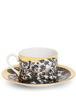 Fornasetti tasse à thé Fidelity Fiorato - Noir - thumbnail