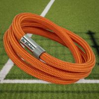 Jouw Club of Speler naam op Oranje armband - Luxe Paracord