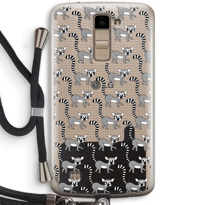 Makis: LG K10 (2016) Transparant Hoesje met koord