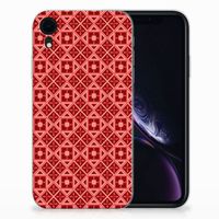 Apple iPhone Xr TPU bumper Batik Rood