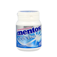 Mentos Gum sweetmint white pot 40 Stuks