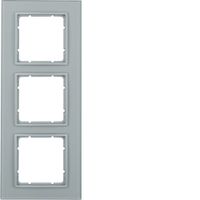 Berker 10136414 veiligheidsplaatje voor stopcontacten Aluminium