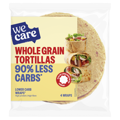 WeCare Low Carb Whole Grain Tortillas